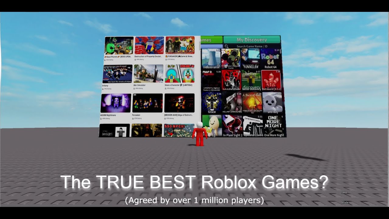Better Discovery: The "BEST" Roblox Games.