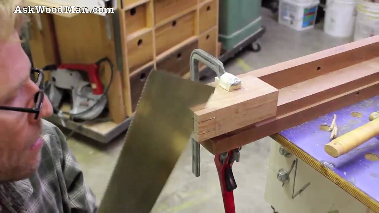 41 How To Cut A Tenon With Japanese Saws - Part 2 of 4