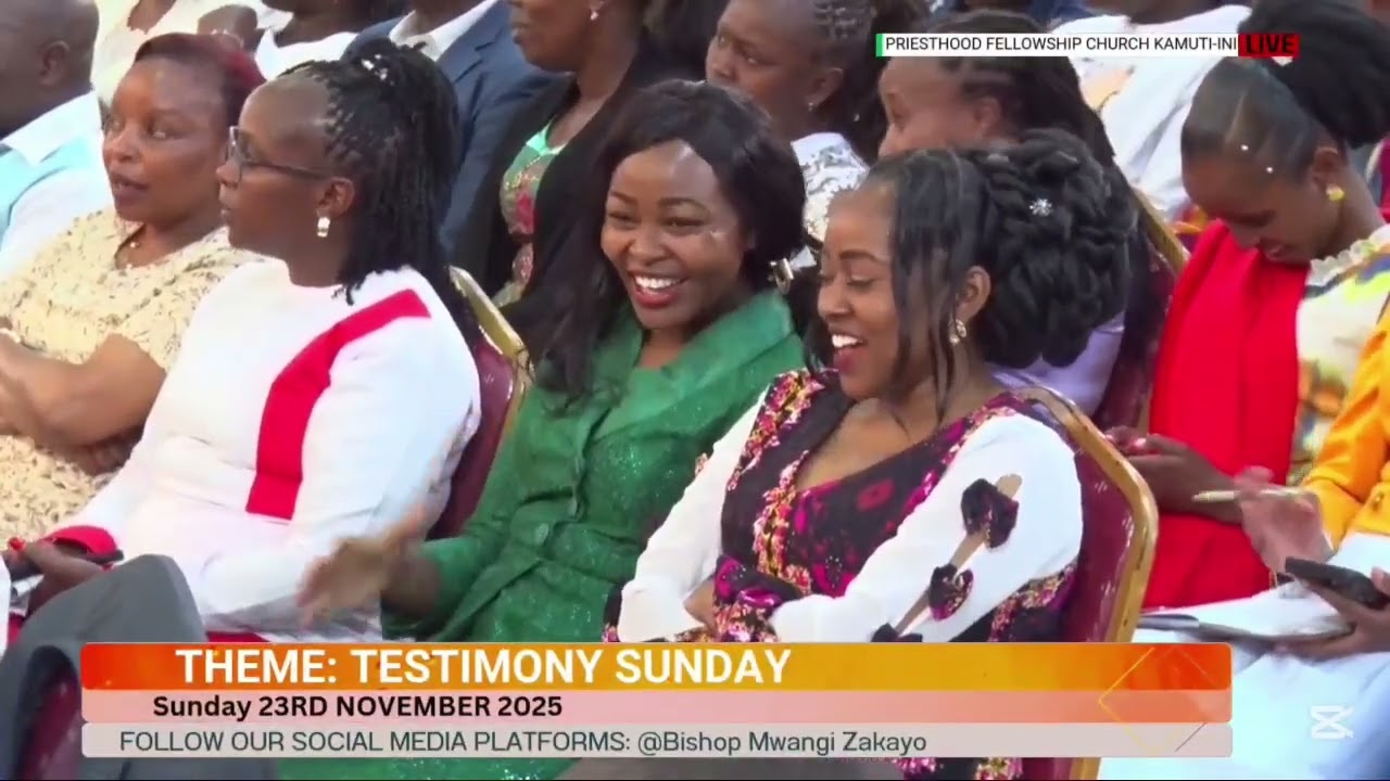 BISHOP MWANGI ZAKAYO POWERFUL SERMON AT KAMUTI-INI PRIESTHOOD FELLOWSHIP CHURCH 