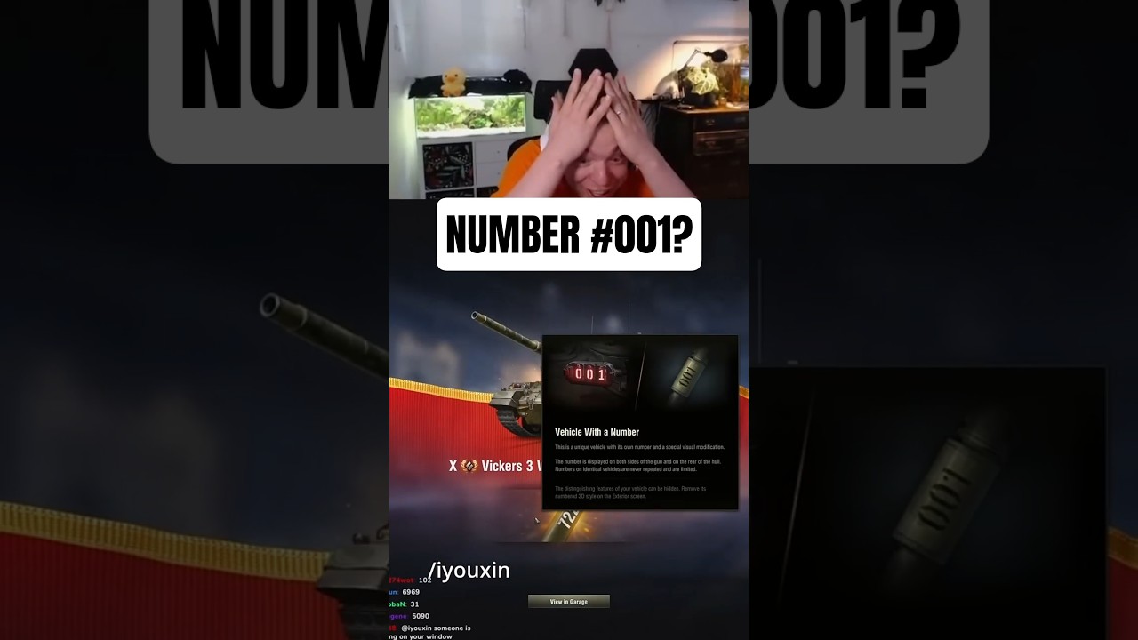 Получит ли он номер 001 Vickers?