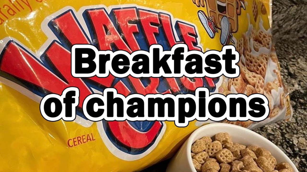 Waffle Crisp Cereal Is BACK, Baby! | 2 Dudes Views