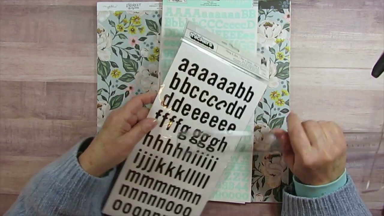 Scrapbook Generation Haul, Assorted Alphas, Mintay Assorted - , Jen Hadfield - Peaceful Heart.
