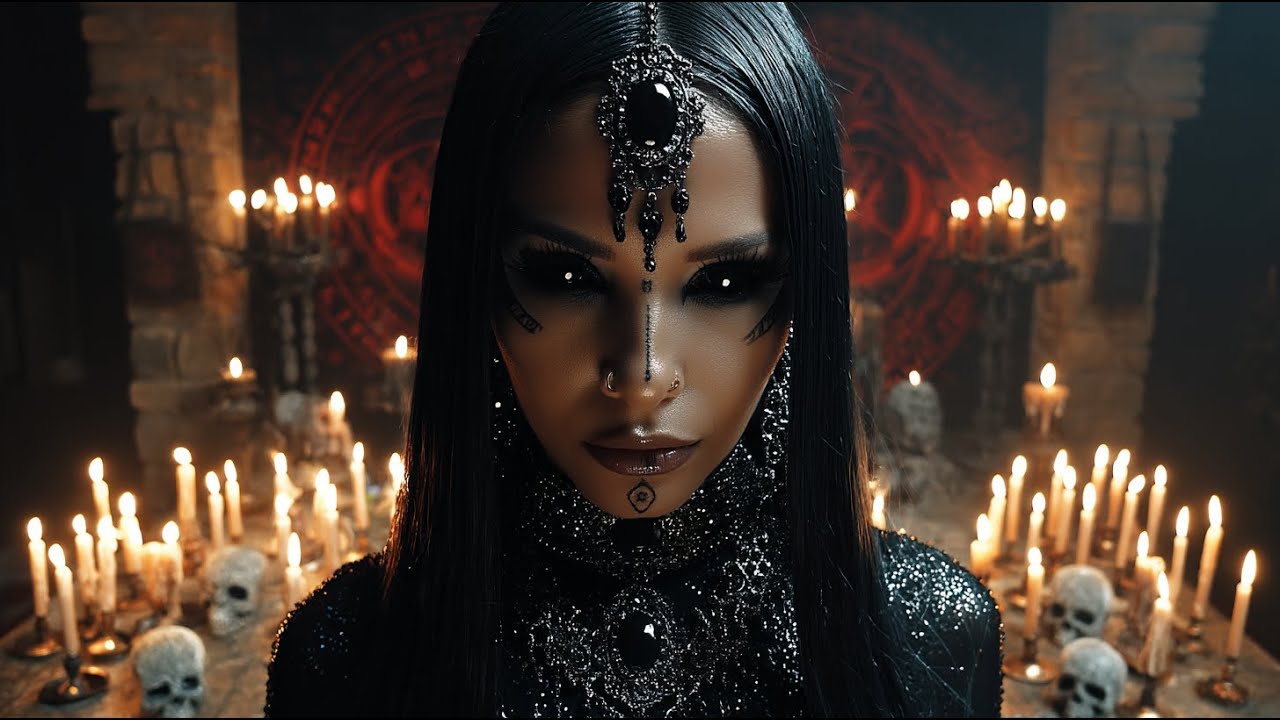 💀 🩸 DARK GODDESS 🩸 💀 Bloodcore Remix 🩸4K Dark Fantasy Metal Music Video