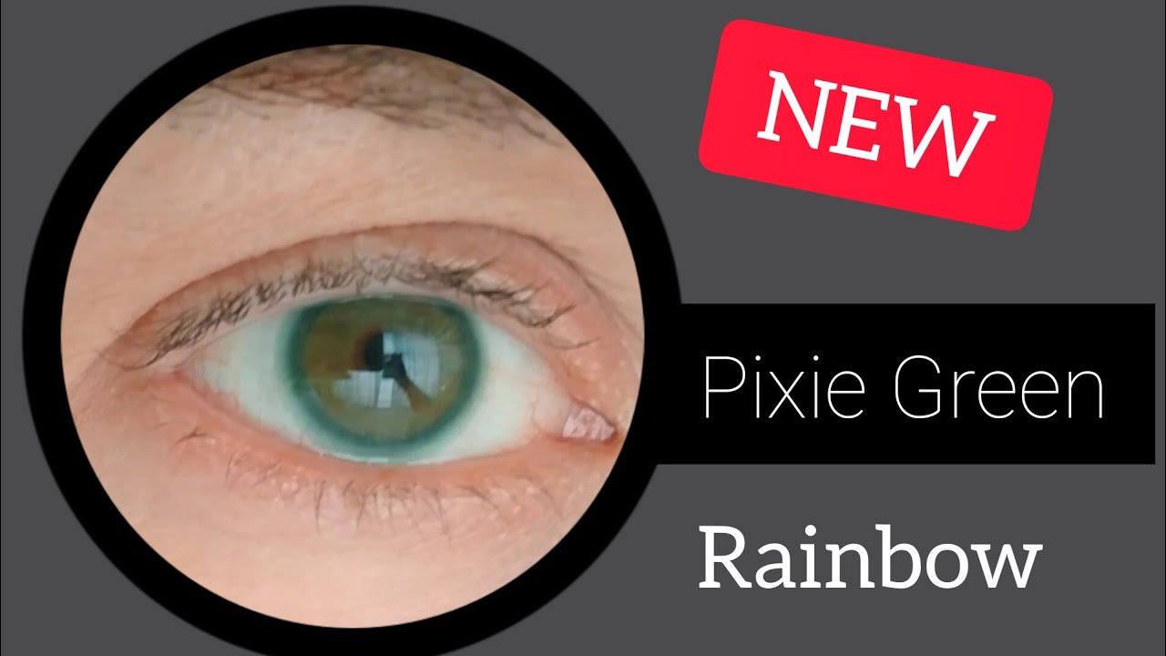 Pixie Green Lens RAINBOW YEPYENİ ÜRÜN MUTLAKA İZLE