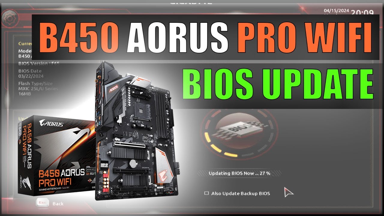 B450 AORUS PRO WIFI BIOS UPDATE