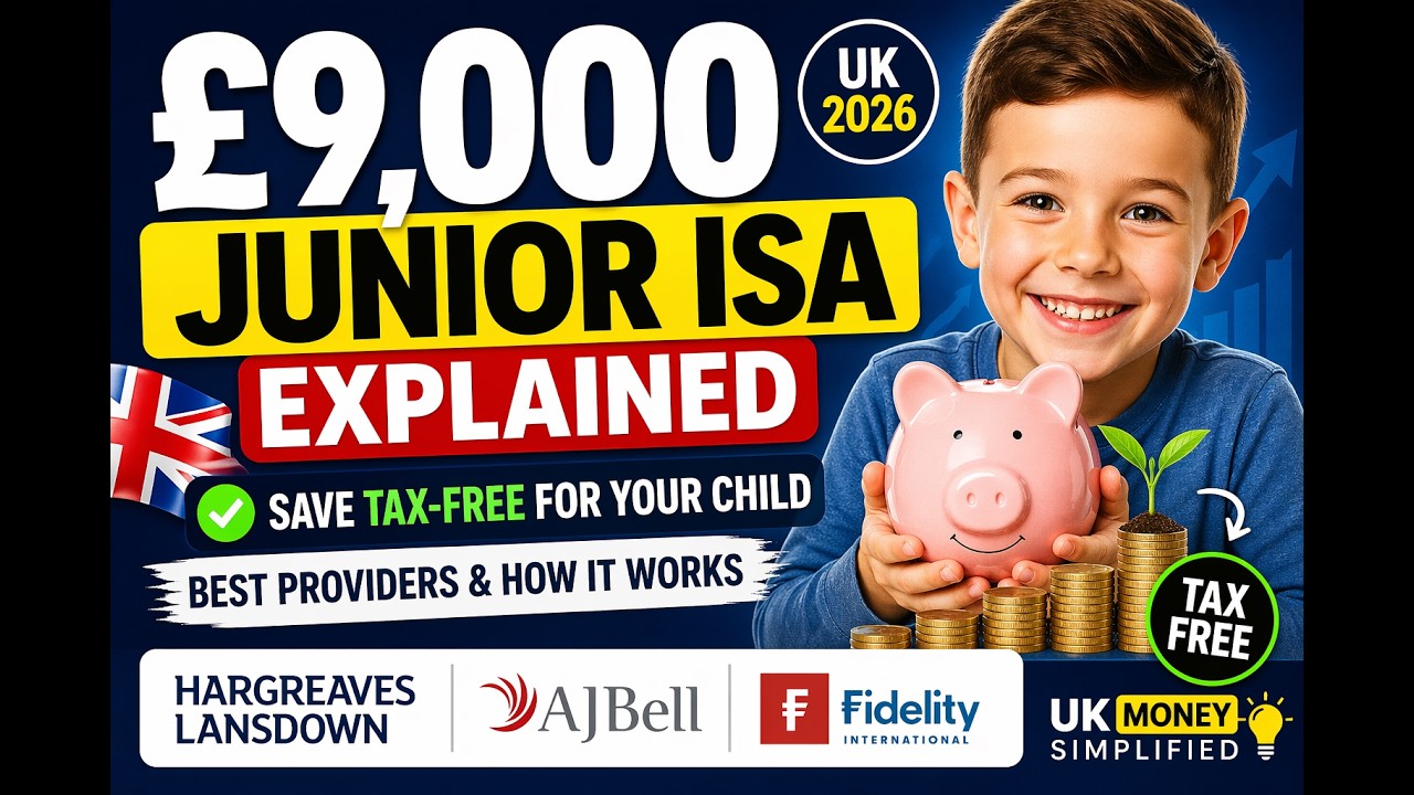 &pound;9,000 Junior ISA Explained (UK 2026) &ndash; Best Providers + Tax-Free Savings Guide for Kids