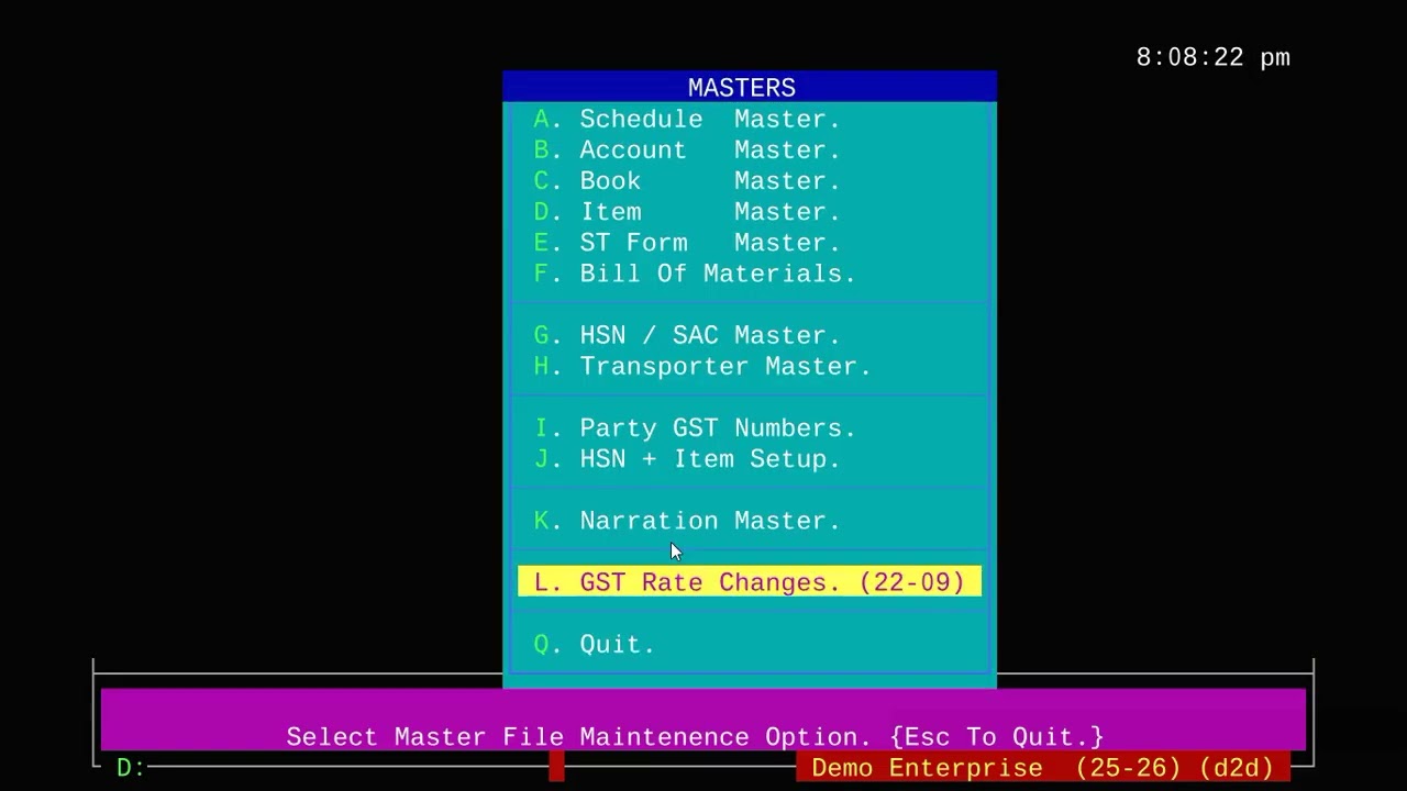 31 HOW TO CHANGE GST RATE IN HSN CODES   XFADOS