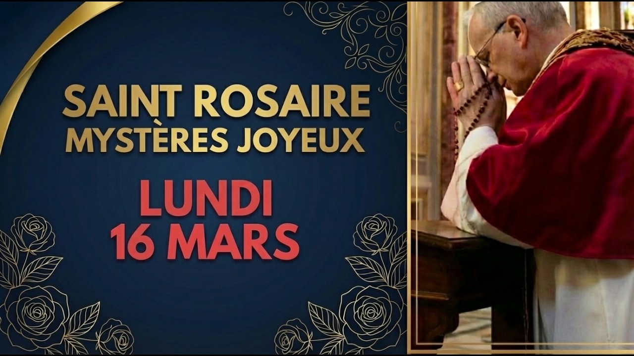 LE FILTRE DE L'ESPRIT : Rosaire du 16 Mars (Mystères Joyeux)