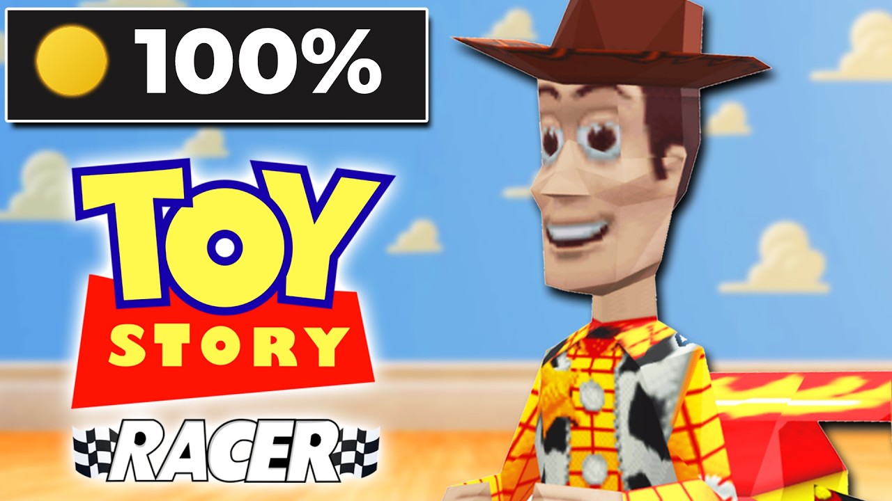 Ретро-достижения в Toy Story Racer — это ЧИСТЫЙ ГЕНЕРАЛИЗМ!