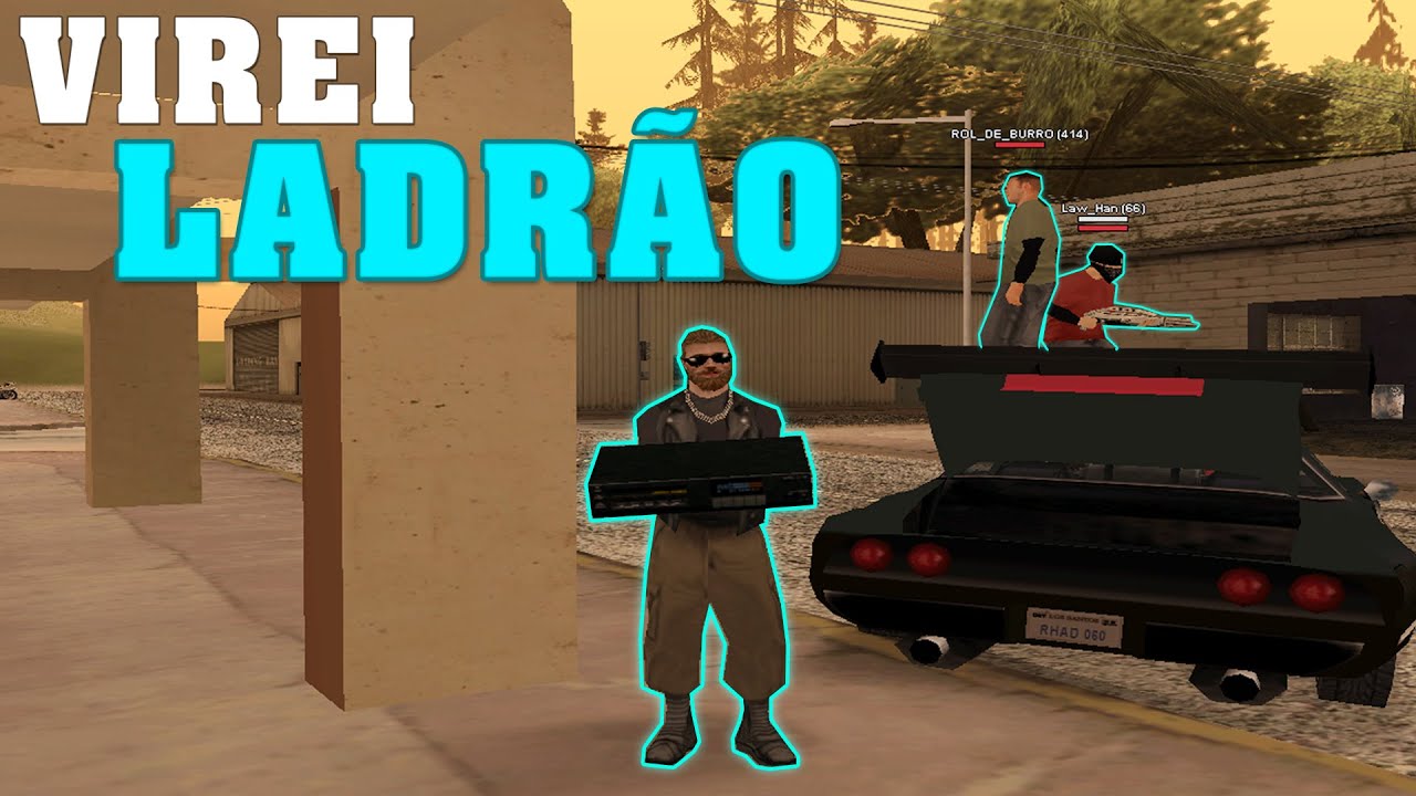 GTA SAMP FENIXZONE-RP EP 33: Aprendendo a roubar casas