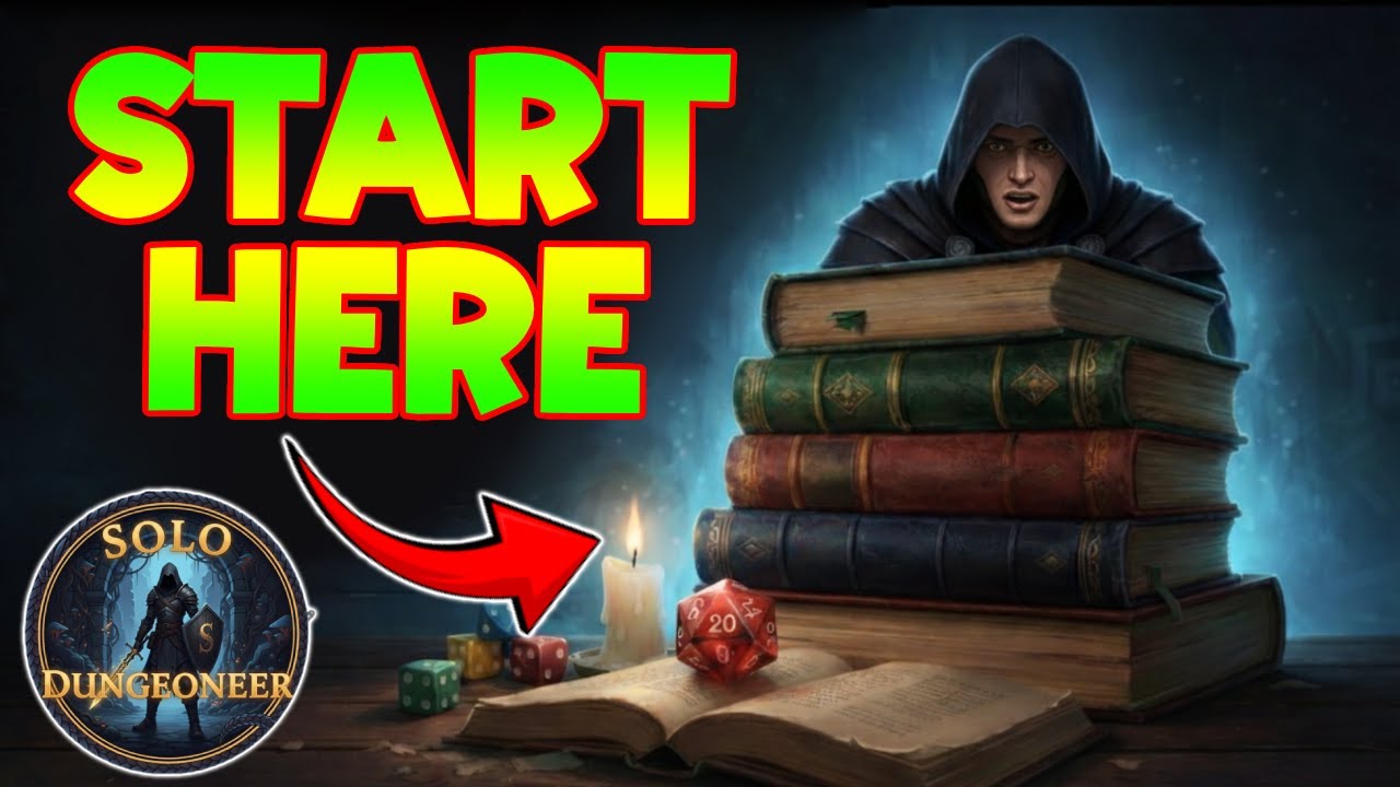 Solo TTRPG's for Beginners: and where to start? (2026)