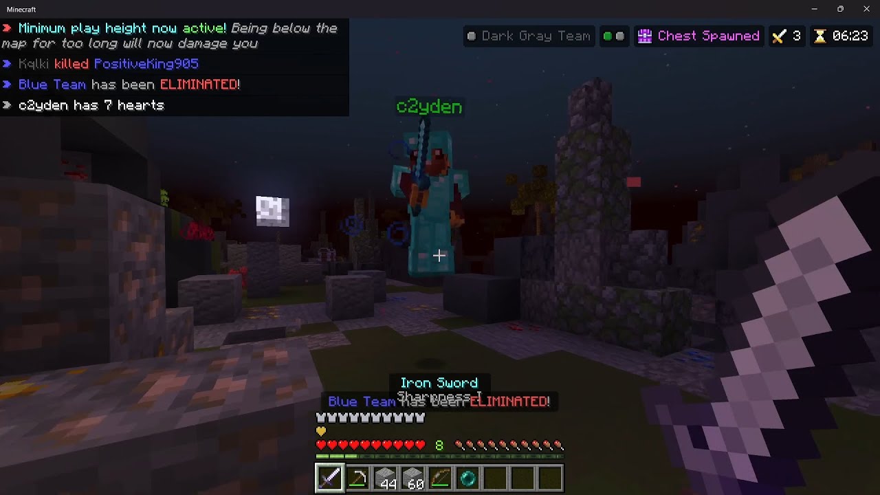 31 minutes of (240fps) hive skywars solo raw gameplay no ASMR