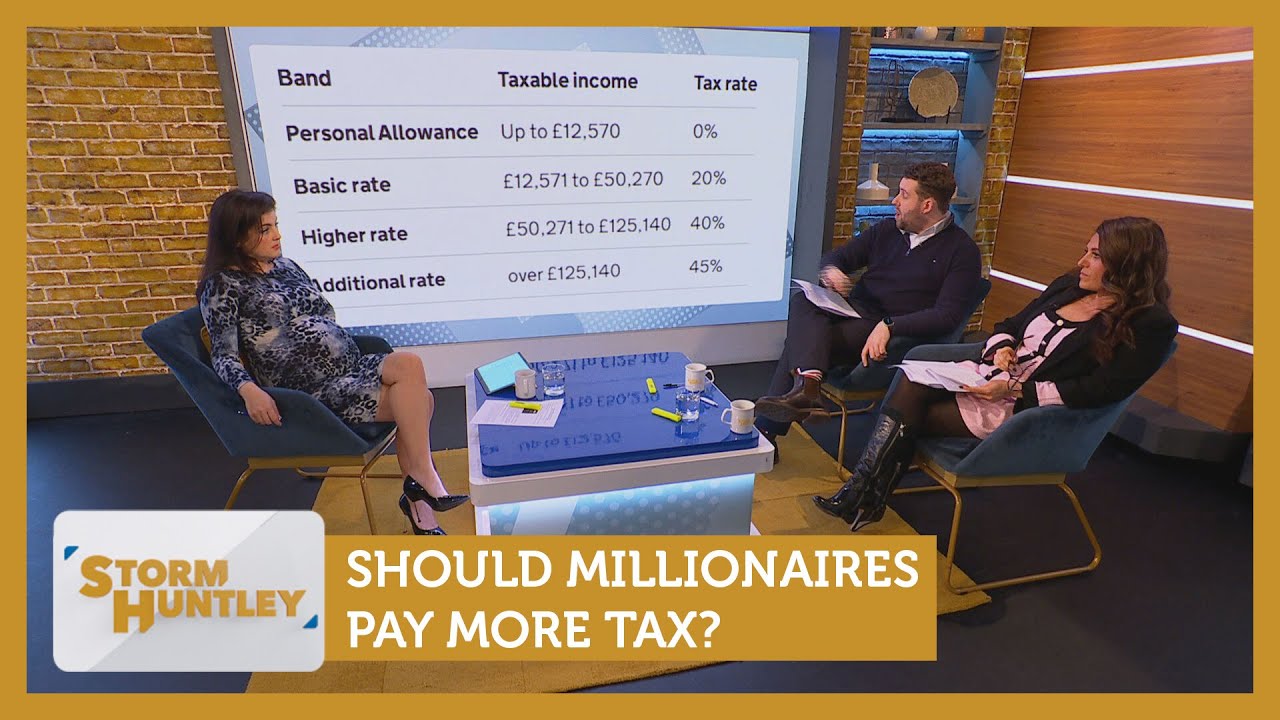 Should millionaires pay more tax? Feat. Jemma Forte & Christian Calgie | Storm Huntley