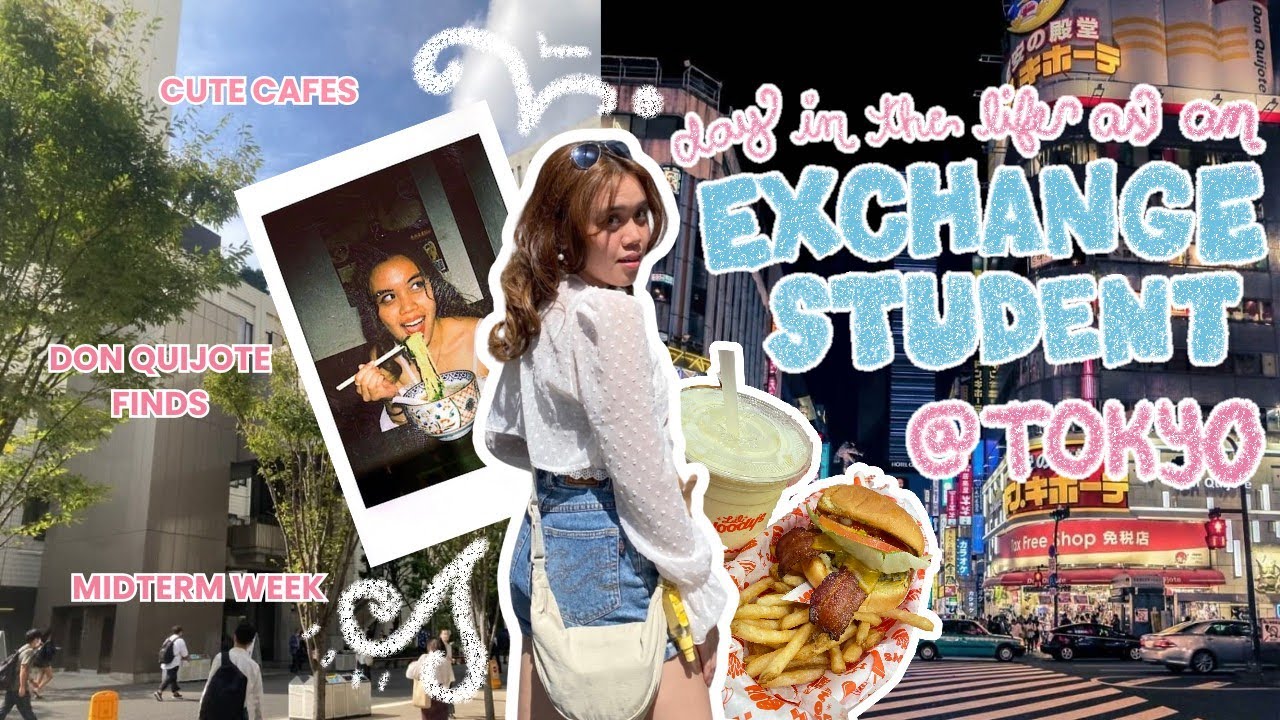 tokyo exchange student life: shibuya, harajuku, akihabara, study cafes, don quijote finds (ep. 4)