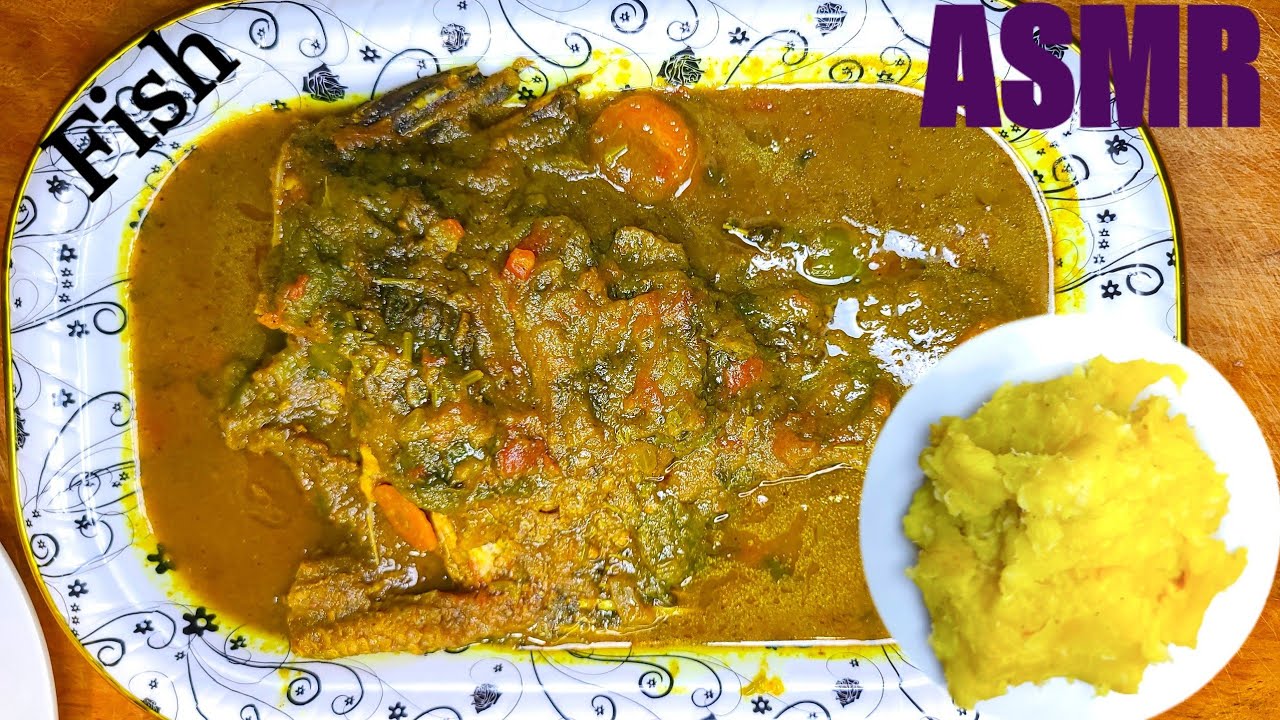 ASMR FRIED WET FISH + MATOOKE  RAMADAN Iftar 2025 #africanmukbang #iftar #eatingsounds #ramadan