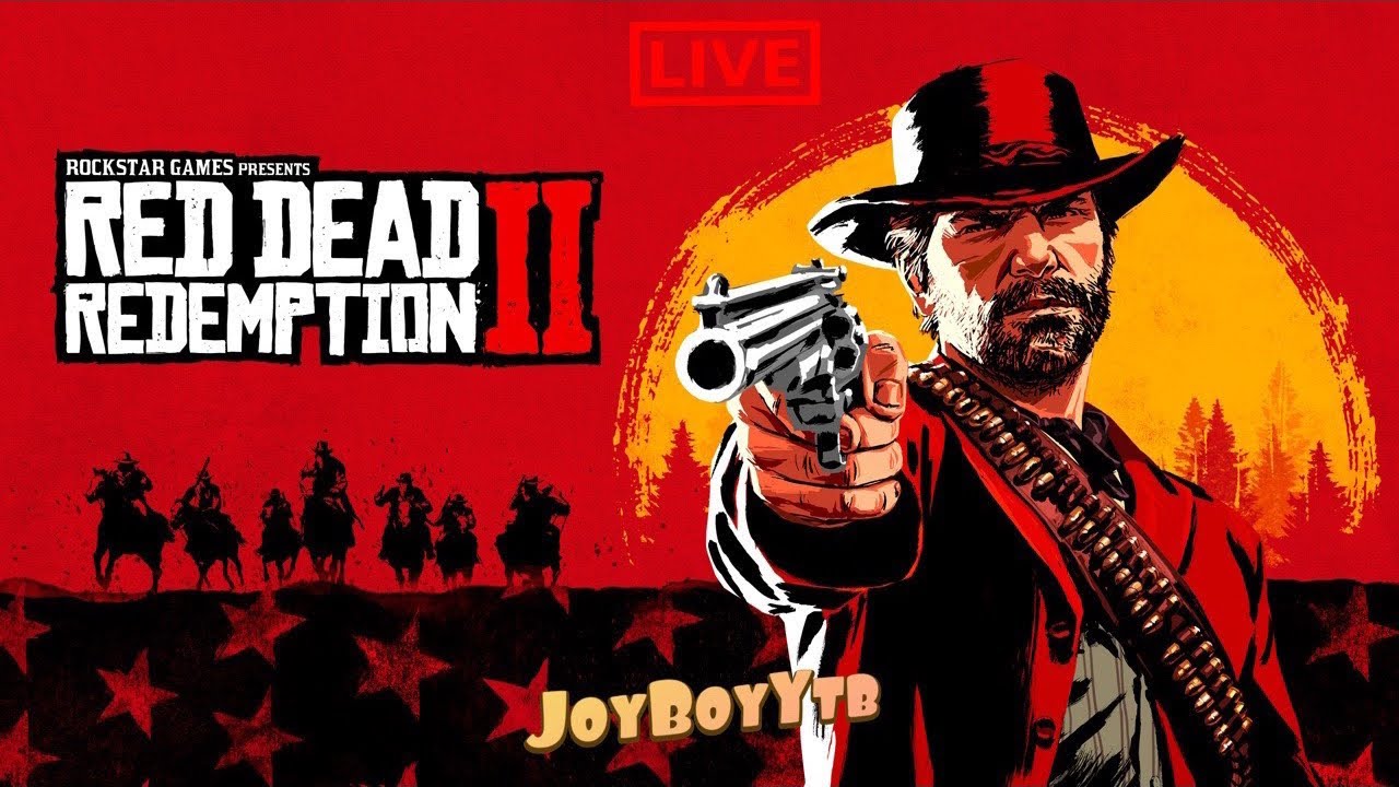 Premier live Red Dead R&eacute;demption Online +hommage a une personne de la commu