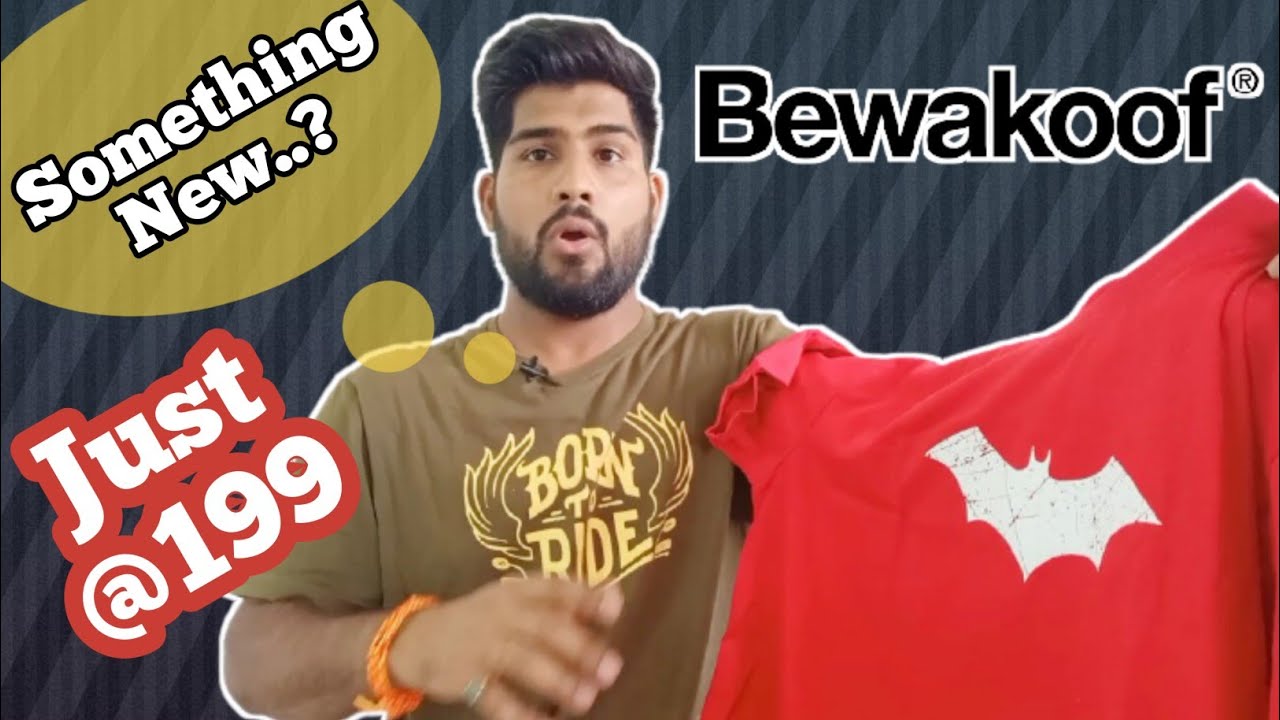 Bewakoof Sent Me Something New | Bewakoof t shirt review | kwabey t shirt review | Box Unboxing