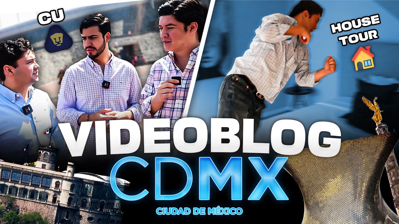 VIDEOBLOG POR LA CDMX: ENSEÑANDO EL DEPA, PARTIDO DE PUMAS EN C.U y más...