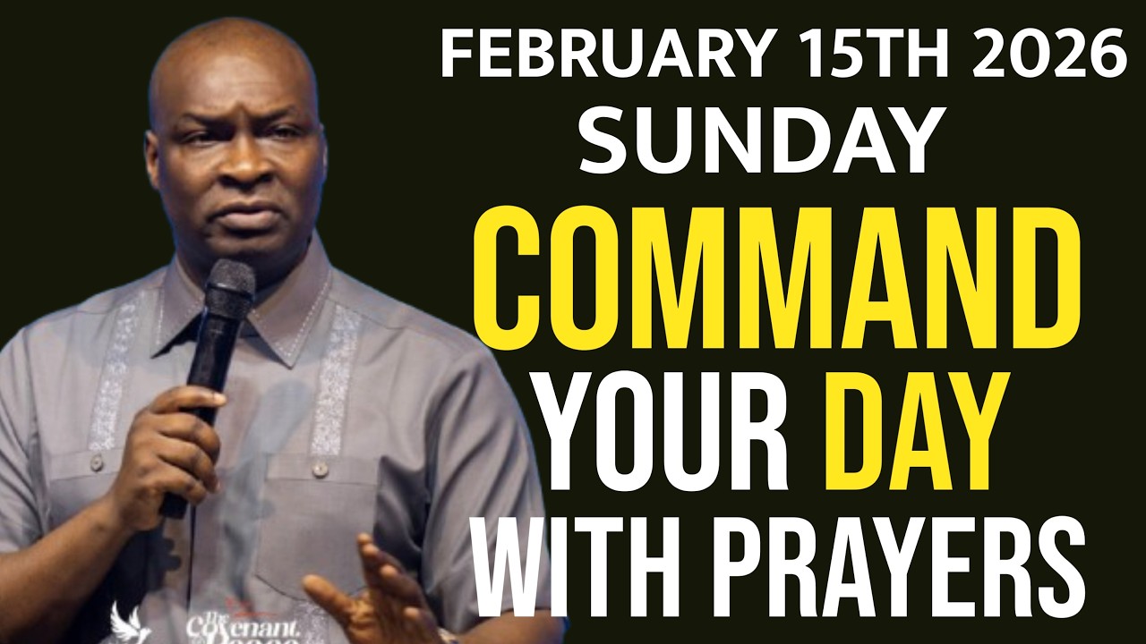 [SUNDAY 15TH FEBRUARY, 2026]SPEAK INTO YOUR SUNDAY BEFORE THE ENEMY DOES-APOSTLE JOSHUA SELMAN