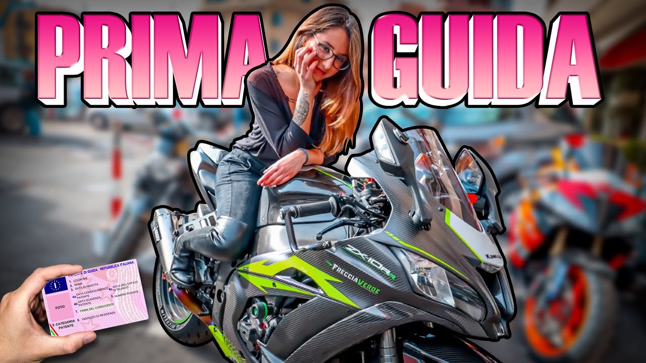 MIRANDA e LA PATENTE EP. 1 - COME GUIDARE una MOTO?