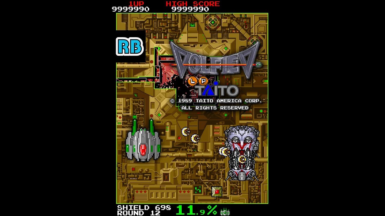 1989 [60fps] Volfied (US) 9999990pts