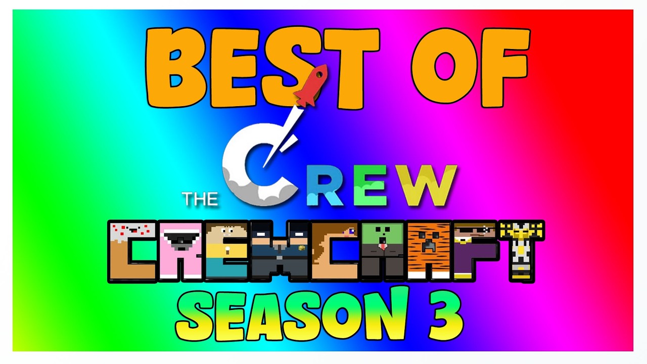 Best of Crewcraft Season 3 Moments - KYR SP33DY, Deluxe 4, SideArms, and The Crew! Minecraft Server