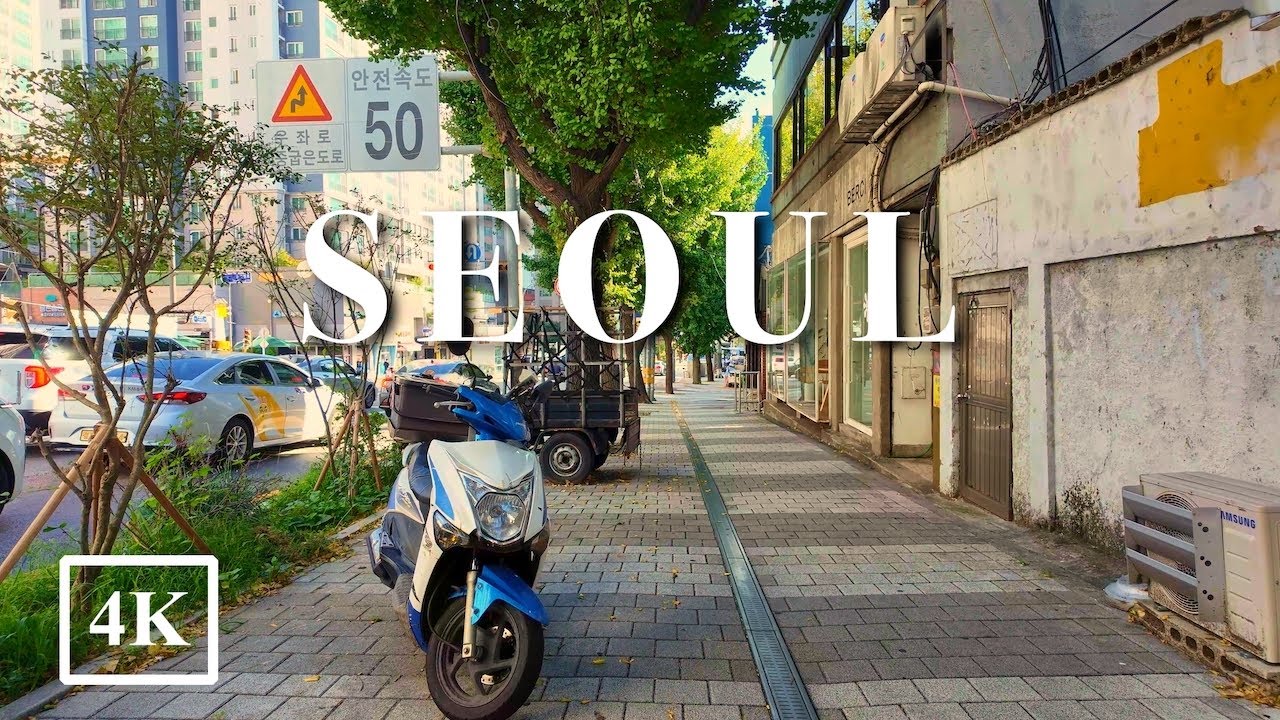 Morning Walk in Seoul, South Korea 4K 🇰🇷