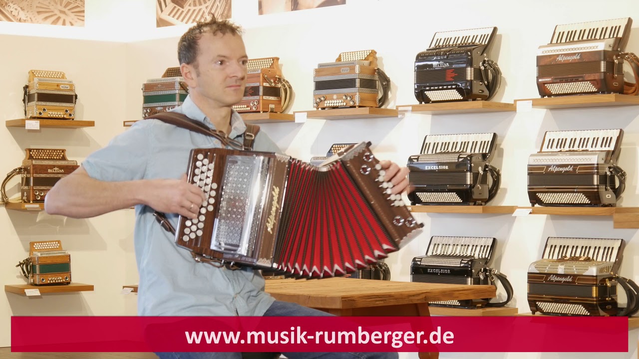 Steirische Harmonika - Alpengold Junior 23 - www.musik-rumberger.de