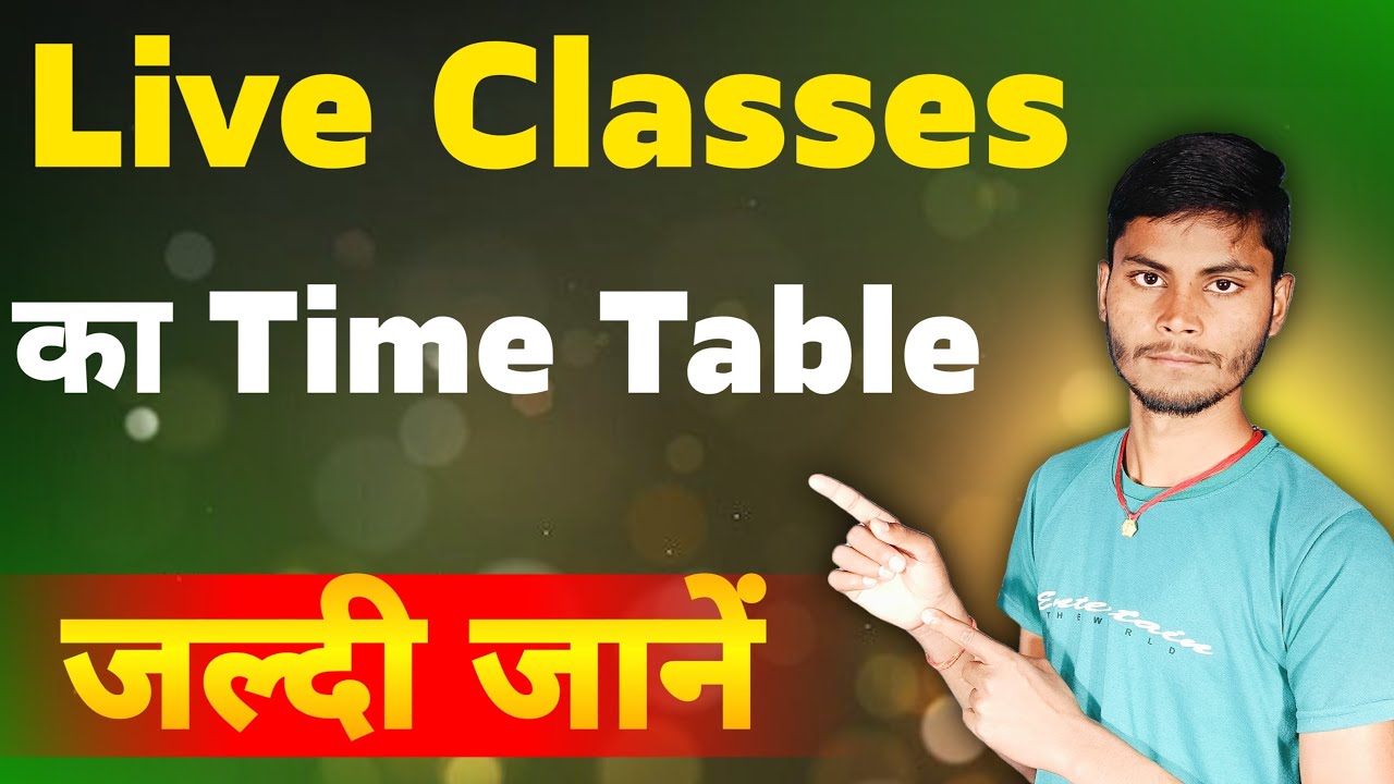 Sandhya Science Classes Ka Live Classes Ka Time Table 2026 ll New Time Table 2026 ll