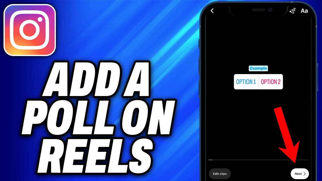 How To Add A Poll On Instagram Reels - Easy Fix
