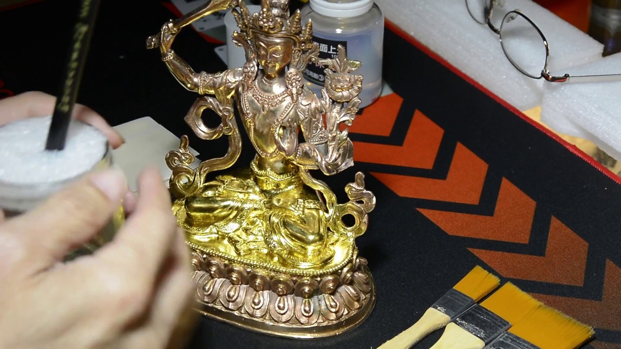 貼金箔示範