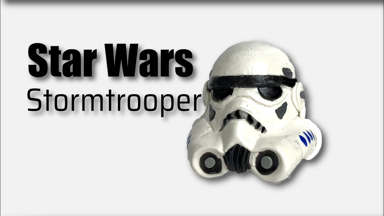 Building a Stormtrooper Helmet from Polymer Clay