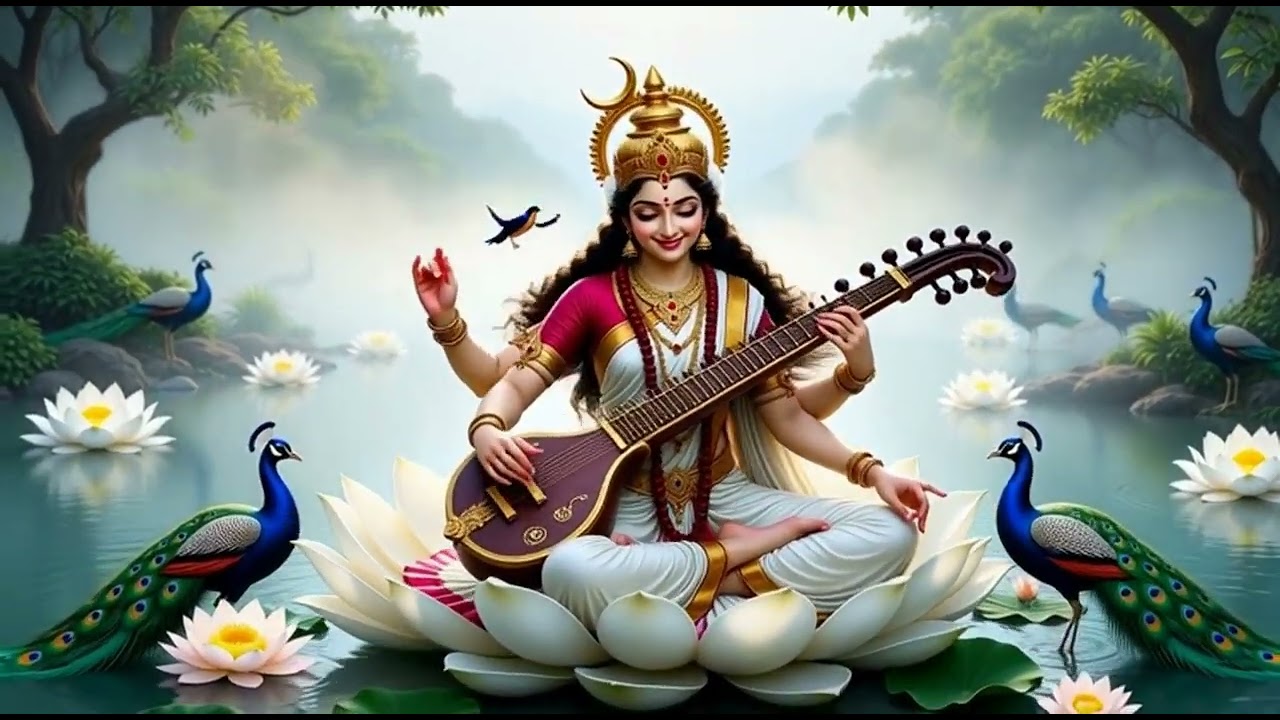 সরস্বতী ঠাকুরের  গান /ma swrashati song 2026/  সরস্বতী পূজার গান / Maa Saraswati puja