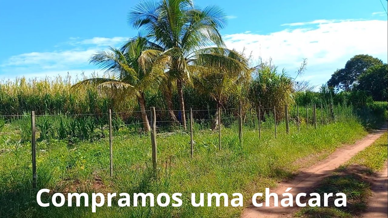Compramos uma chácara 
