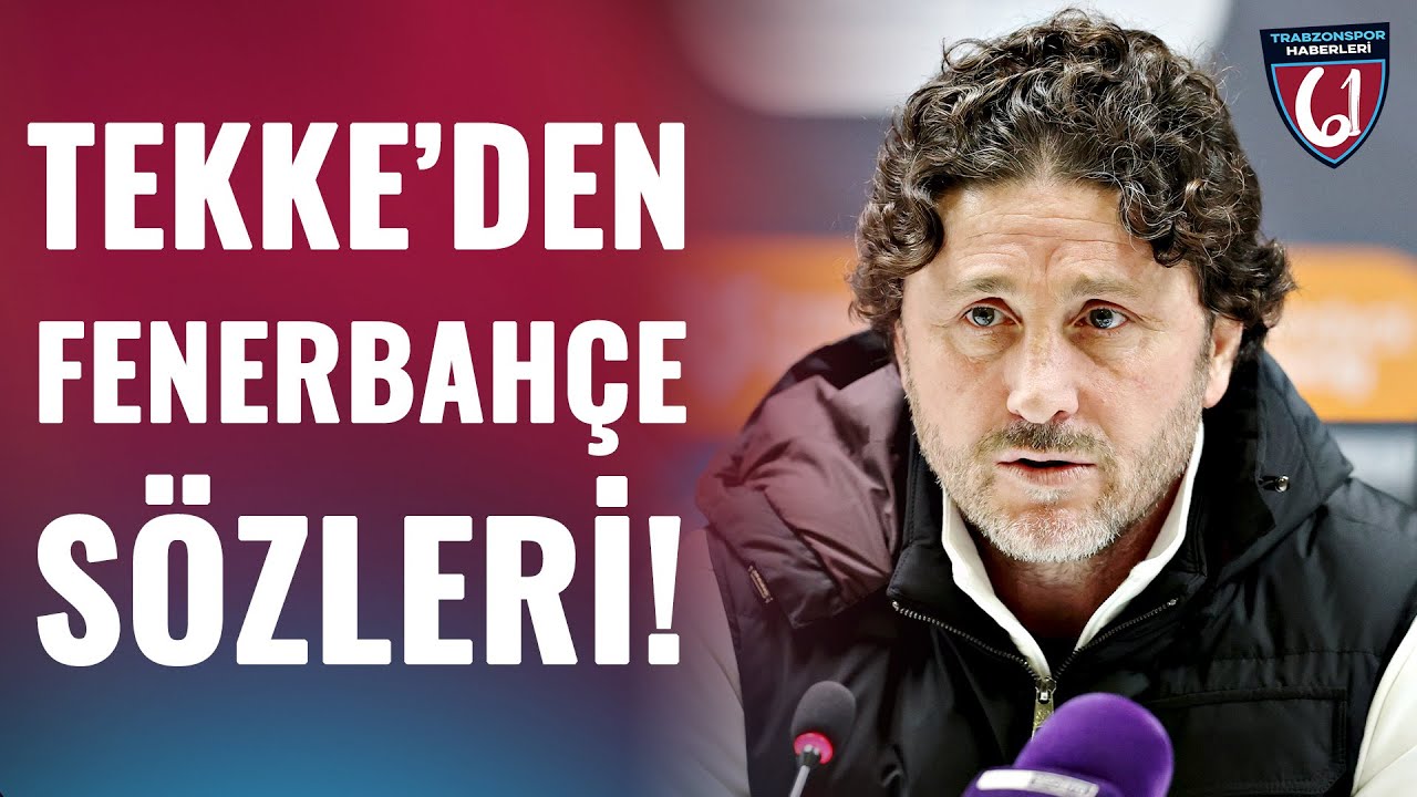 SON DAKİKA | Fatih Tekke'den Flaş Açıklama! 