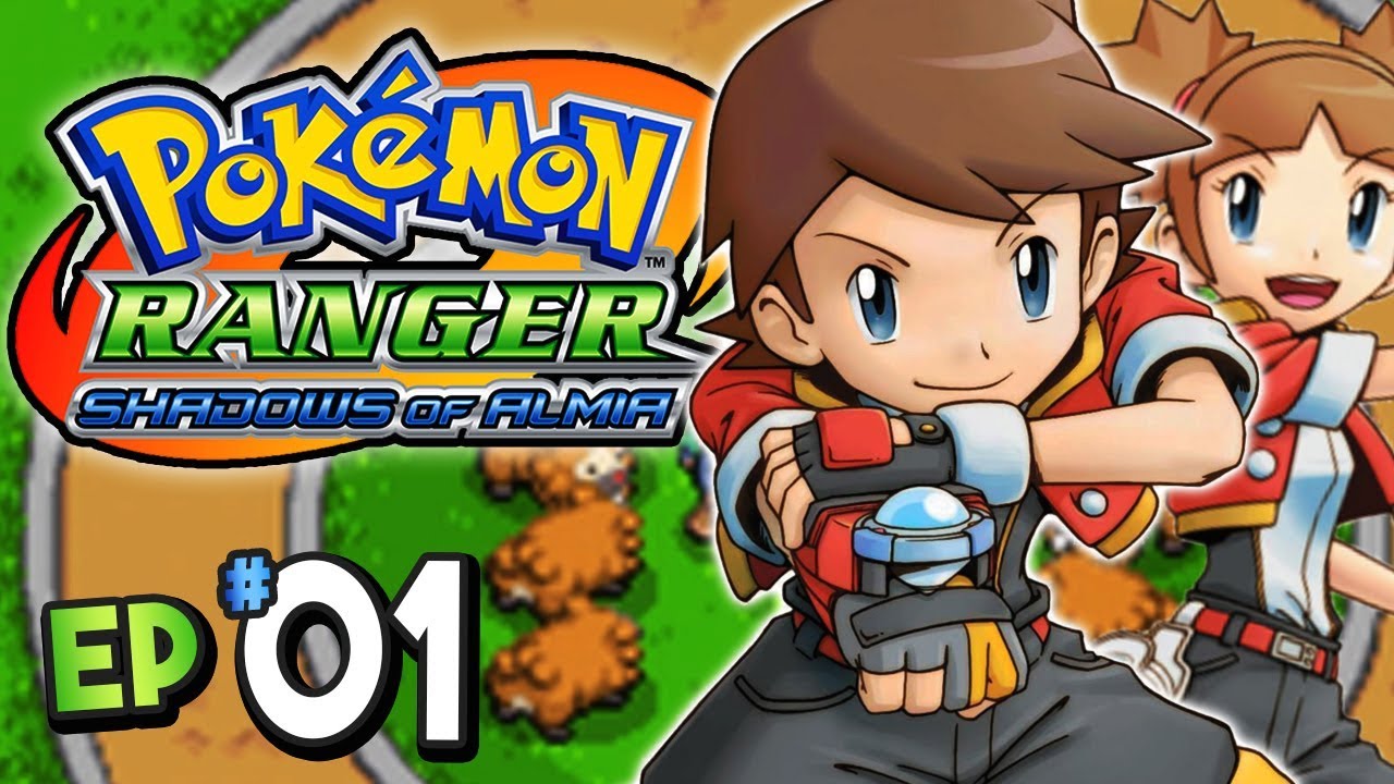 Pokemon Ranger Shadows of Almia Part 1 RANGER SCHOOL DS Gameplay Walkthrough