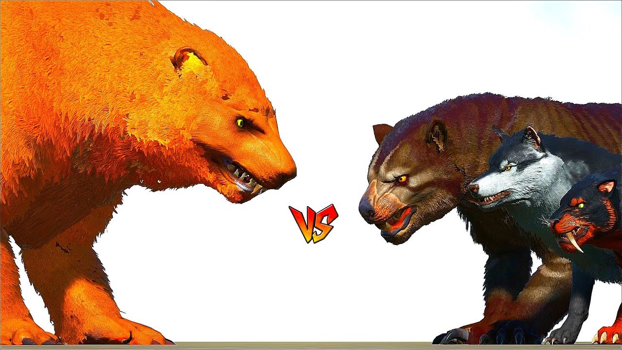 Ark Survival - AMPHICYON vs MAMMALS and more [Ep.265]
