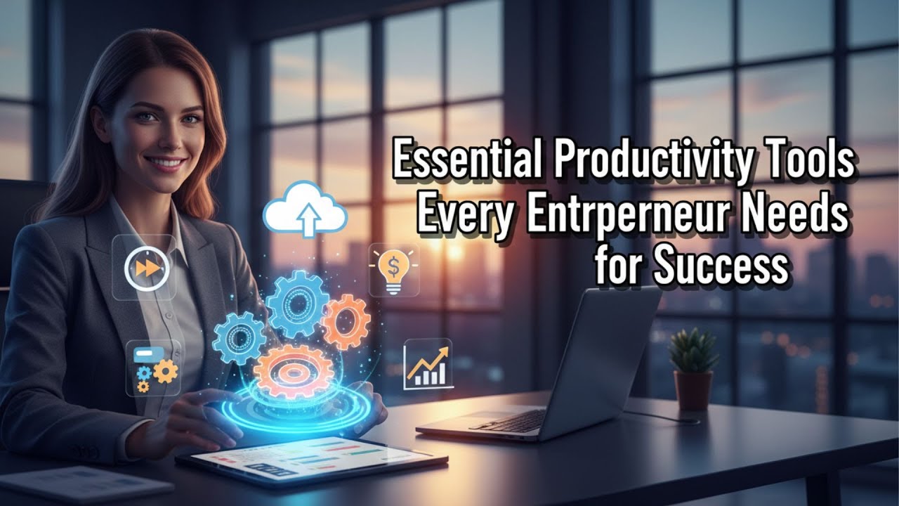 Essential Productivity Tools Every Entrepreneur Needs for Success I Business Tools