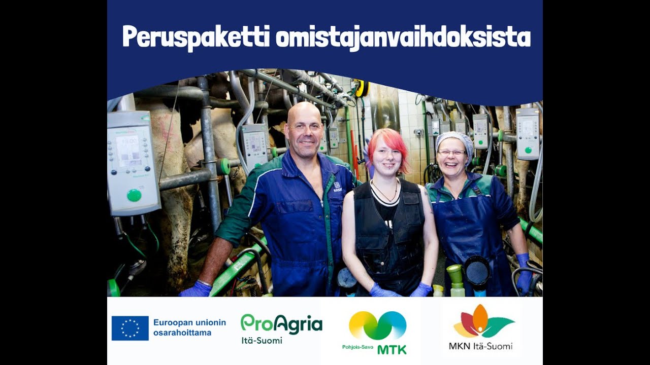 Peruspaketti maatilojen omistajanvaihdoksista -webinaari
