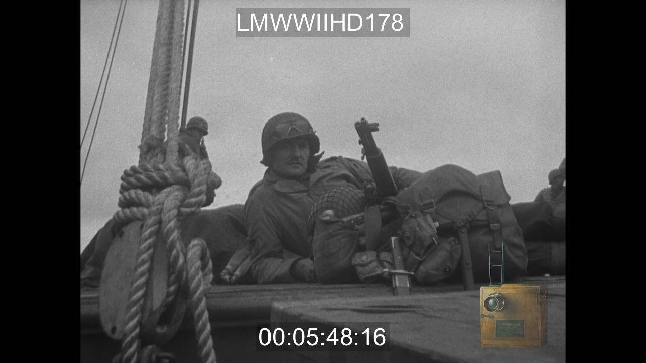 PRISONERS WW II ; 82ND AIRBORNE, WWI, AMERICAN CEMETERY, SAN LAURENT - SUR-MERE, FRANC - LMWWIIHD178