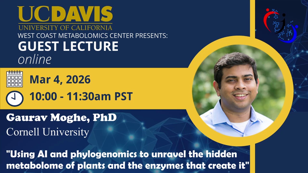 WCMC Seminar - Dr. Gaurav Moghe