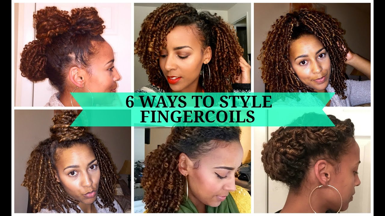 Natural Hair | Styling Fingercoils