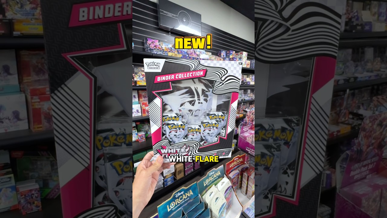 White Flare BINDER Collection In 2025 😯📈