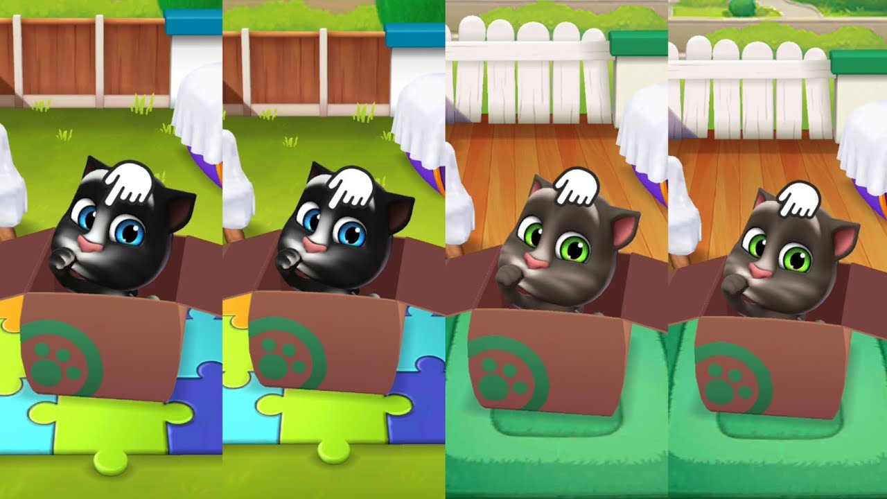 Tom 2 😚 lite vs my talking tom 2 