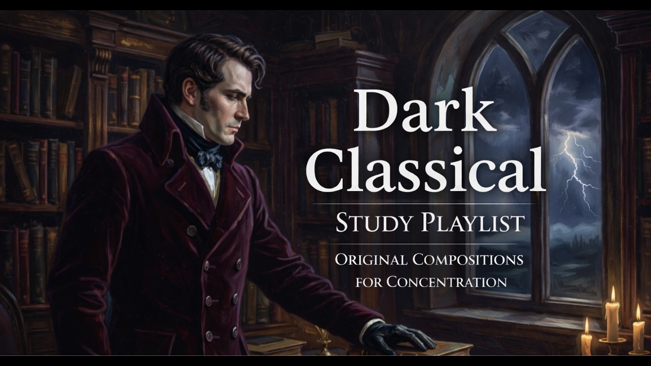 Dark Classical Study Playlist | Original Compositions for Concentration