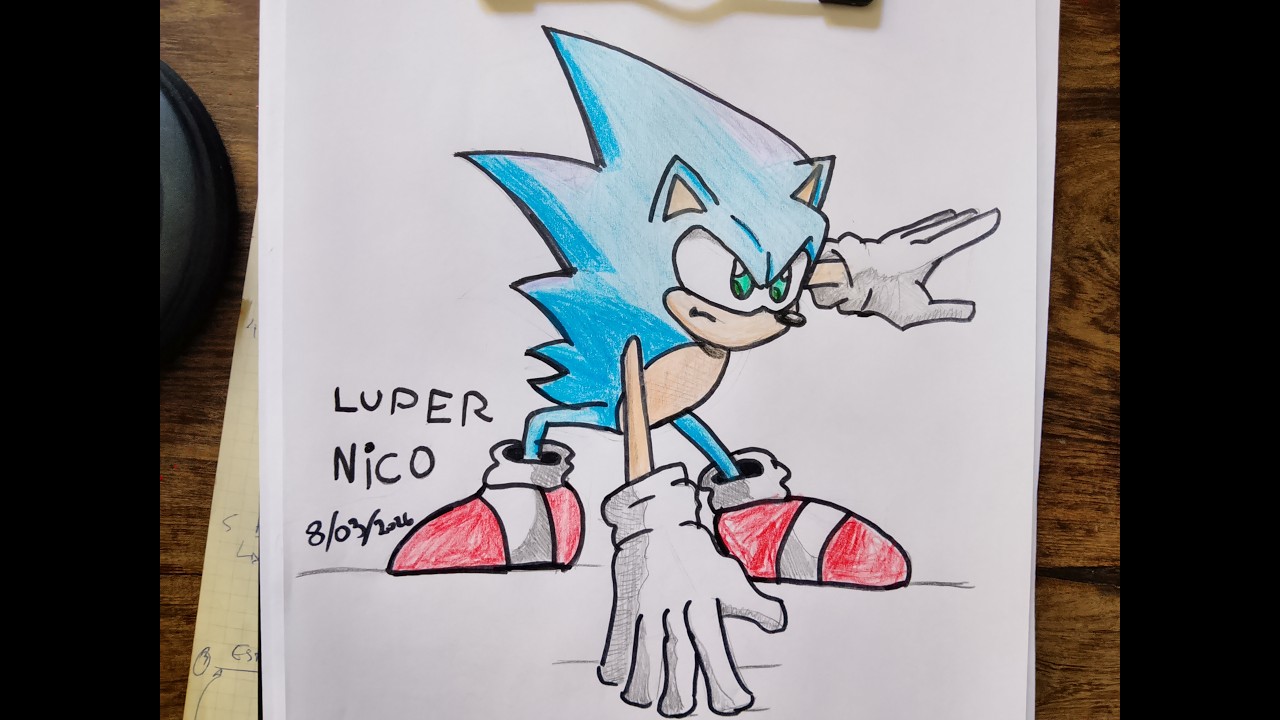 [🔴Vivo] Dibujamos a Sonic con mi sobrino 💖