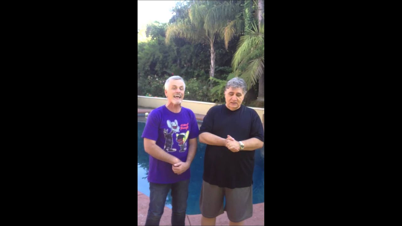 Pinky And The Brain Accept The ALS Ice Bucket Challenge!