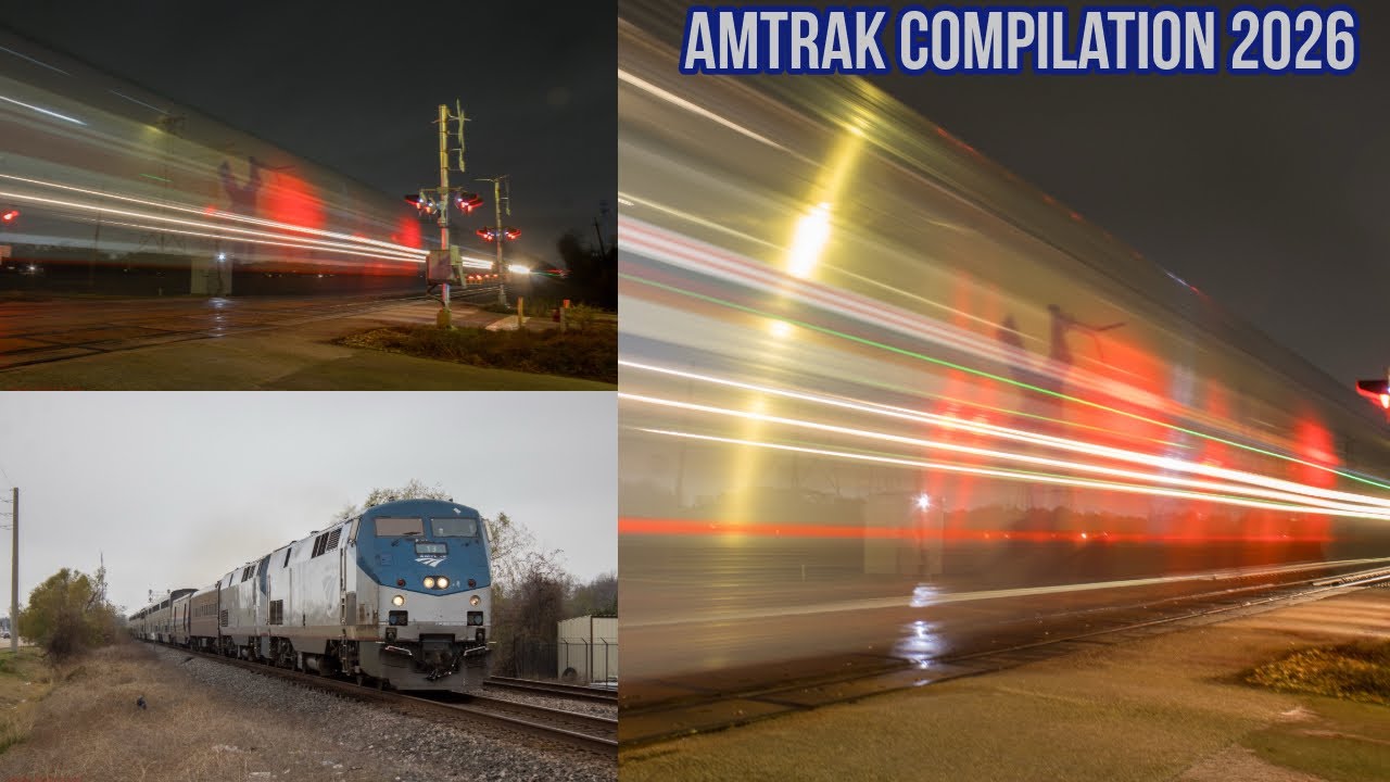 Amtrak Compilation Late January 2025