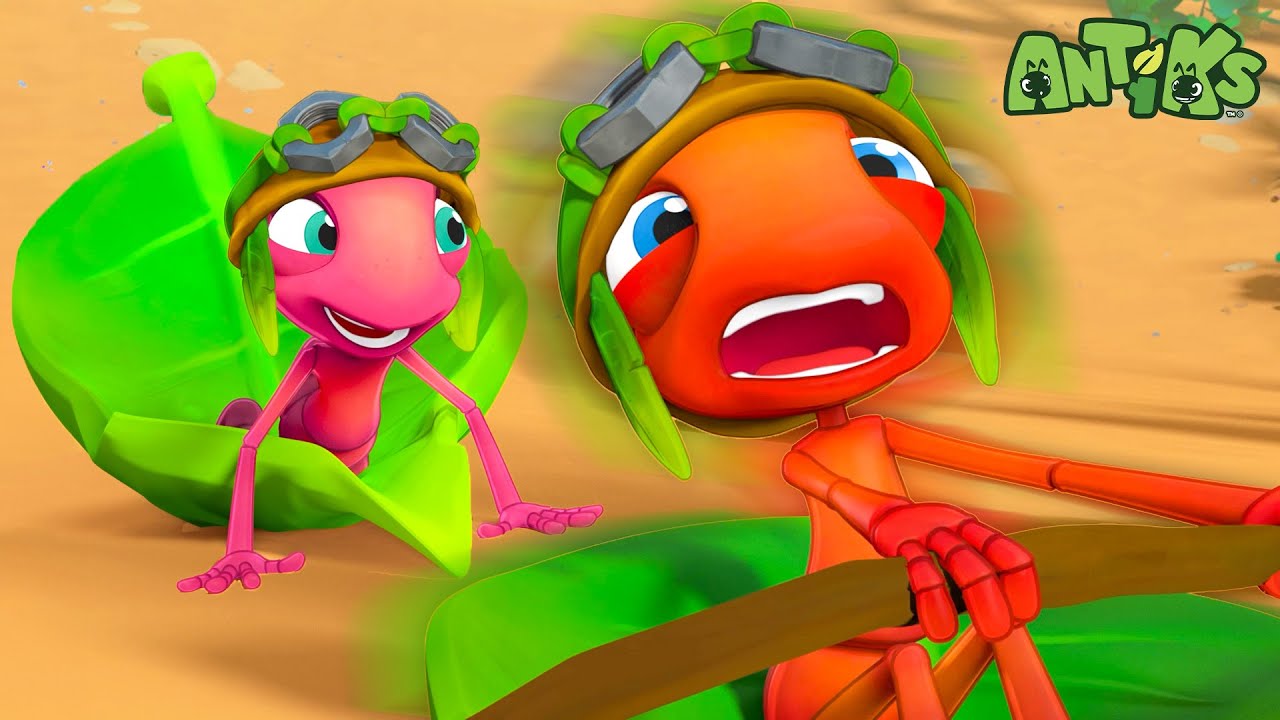 Let's Race | 1 Hour of Antiks🐜 | Funny Adventure Cartoons for Kids | Be Brave!