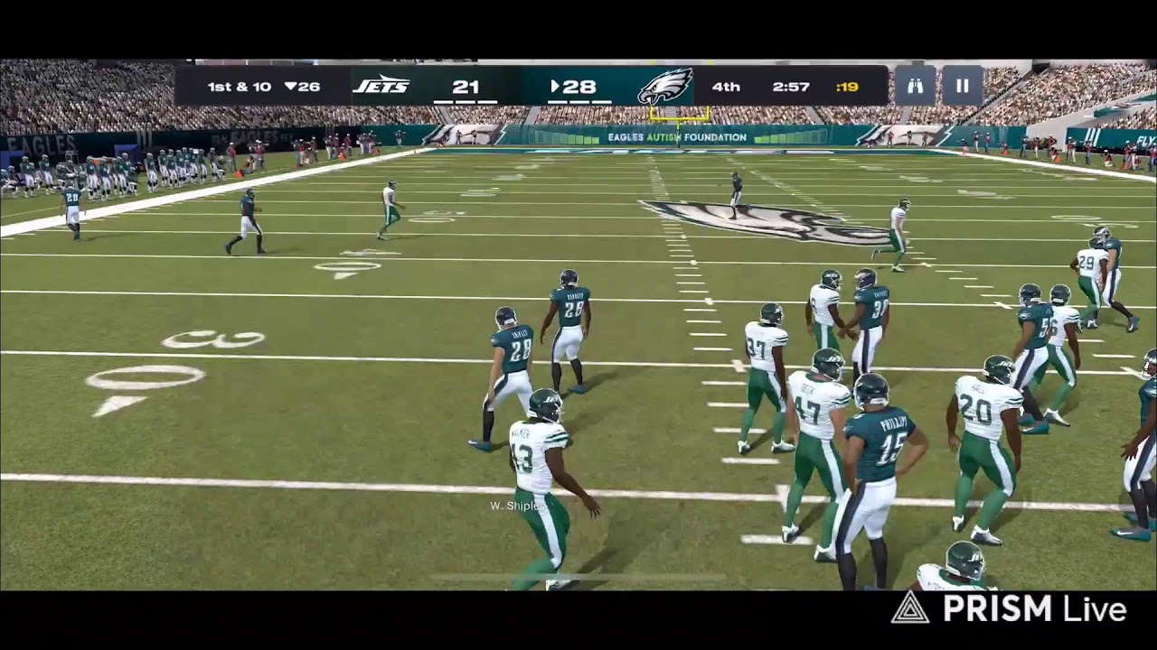 Jets @ Eagles Week 9 Season 10